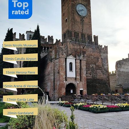 Lovely Casa Paola Villlafranca Centro Zimmer Rooms Віллафранка-ді-Верона Екстер'єр фото